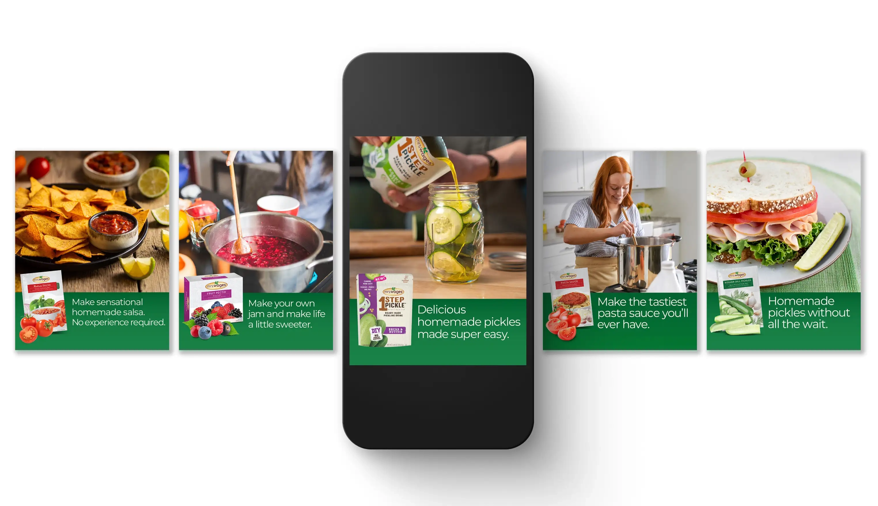 Mrs. Wages display ads