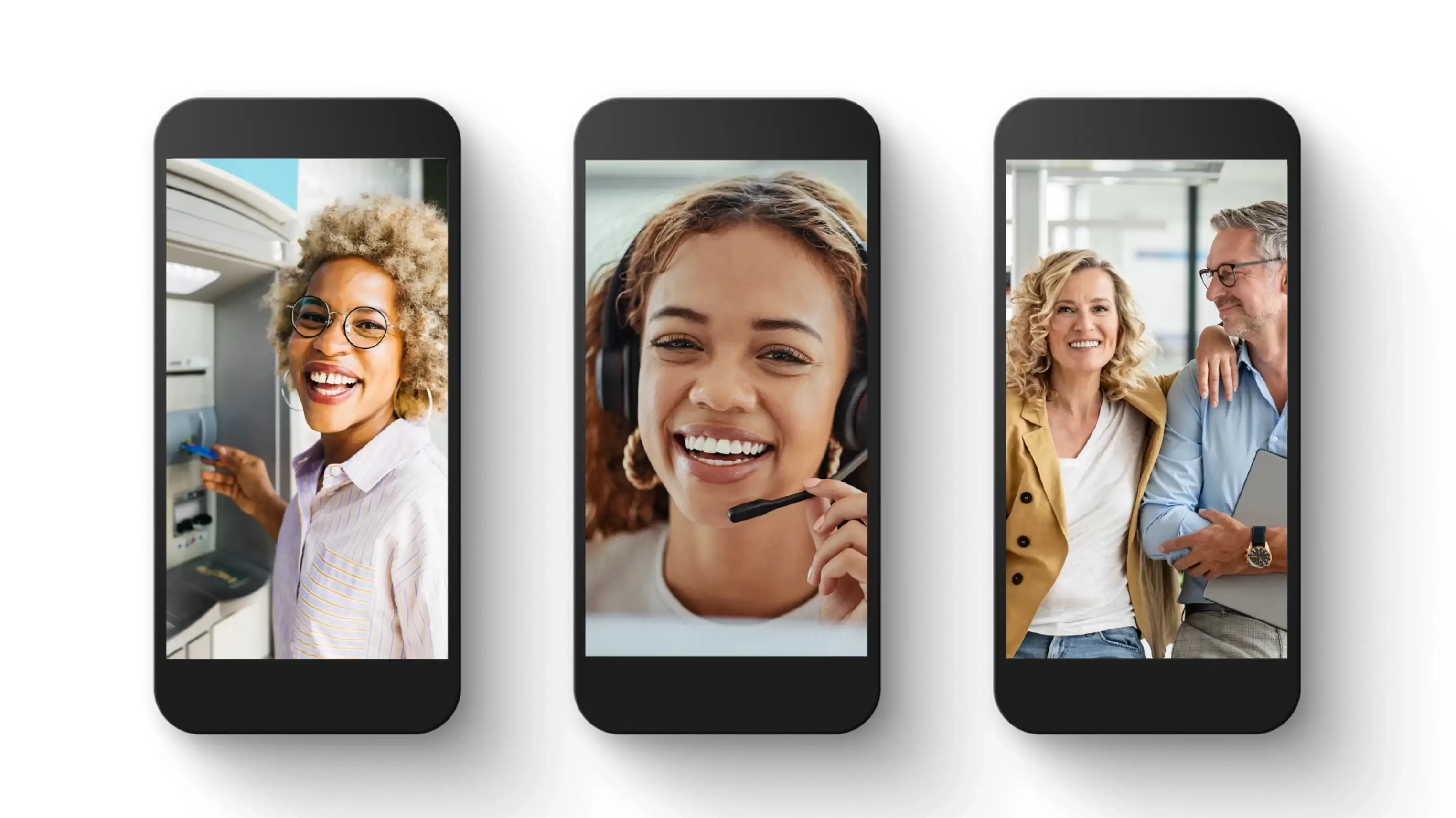 A series of One Bank of Tennessee social media ads