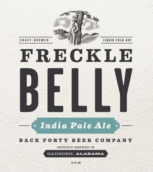 Back Forty Beer Freckle Belly
