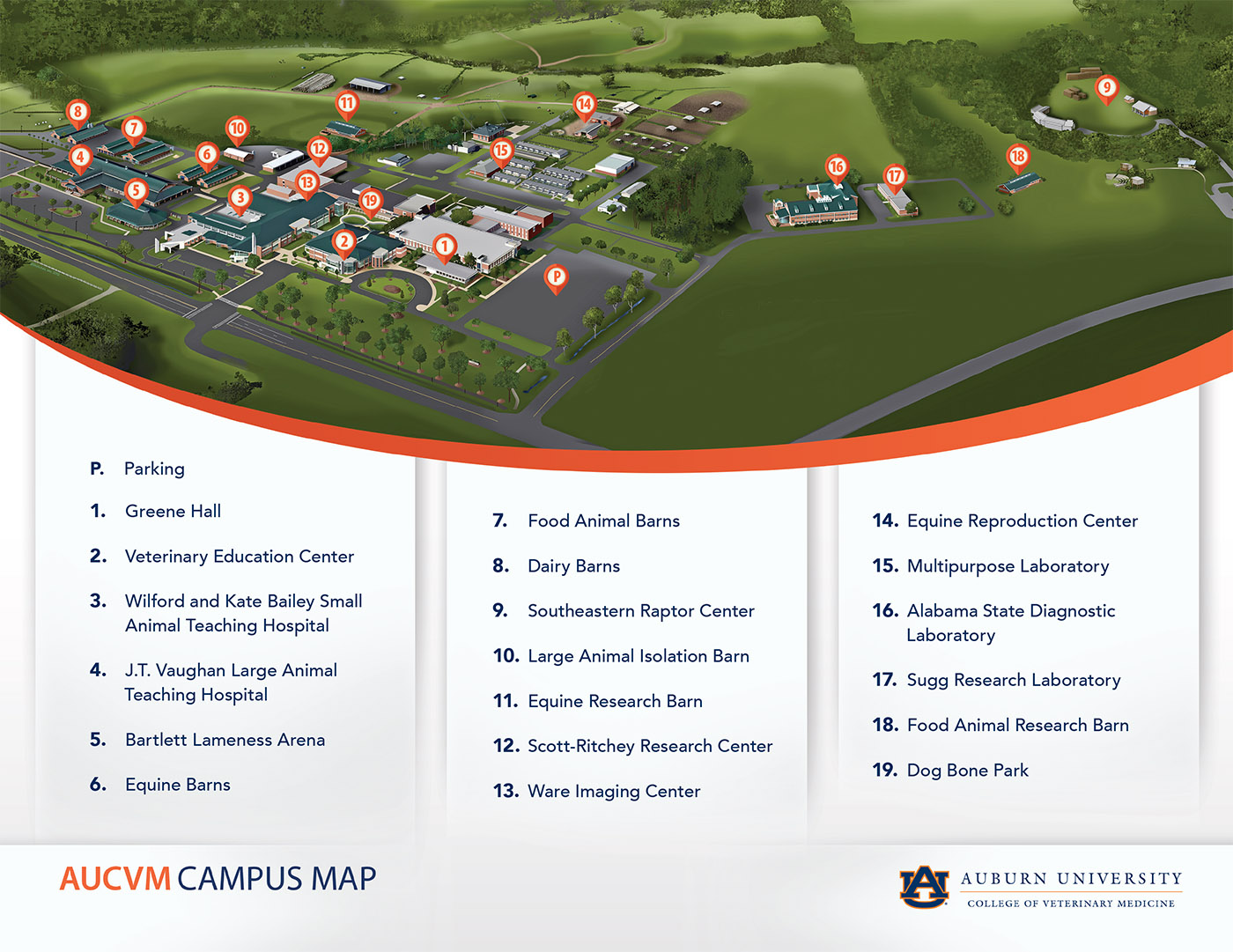Overview Campus Map